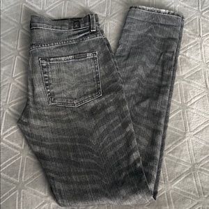 SEVEN FOR ALL MANKIND ZEBRA PRINT DENIM!